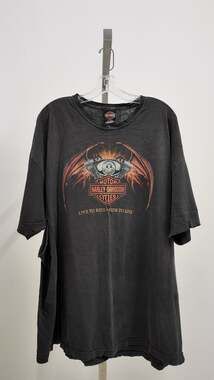 Vintage Distressed Harley-Davidson "Live to Ride" T-Shirt - Hal's New Berlin, WI